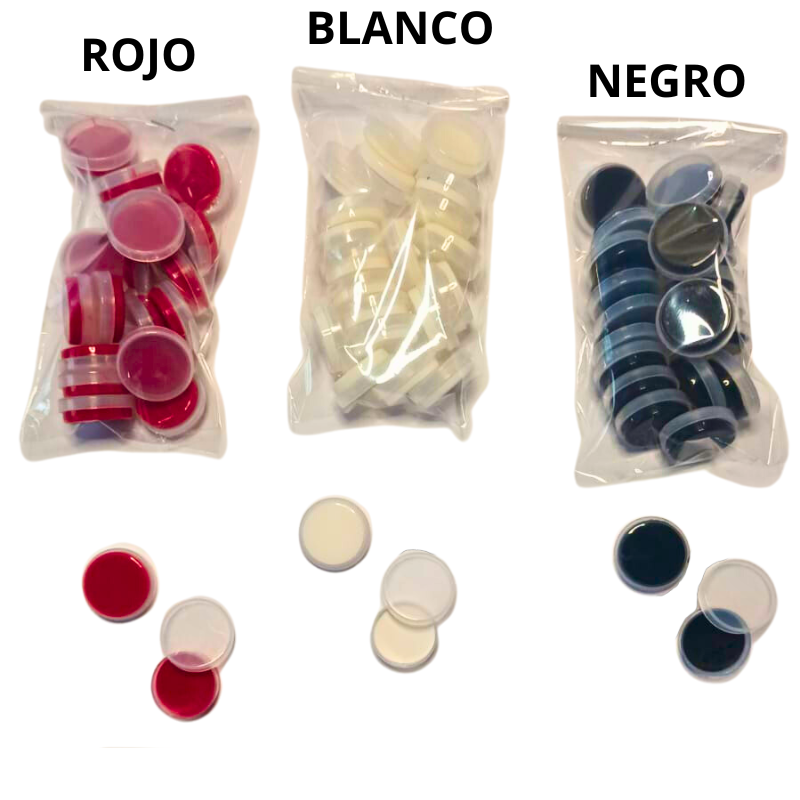 Maquillaje pastilla suelta paquete 20 piezas