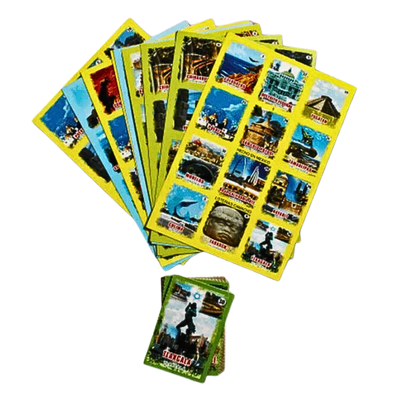 Lotería Estados 10 tablas