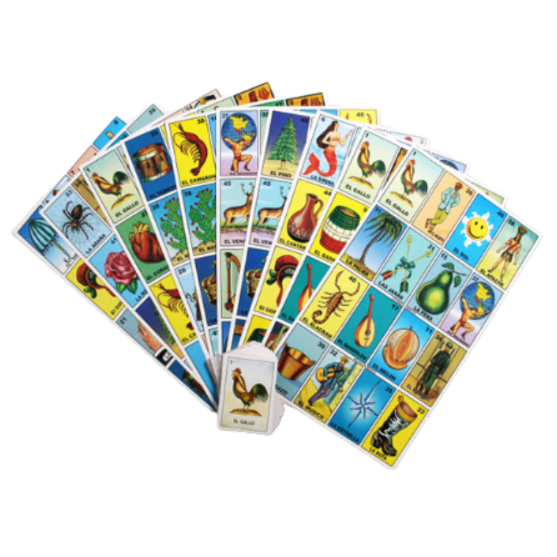 Lotería jumbo 10 tablas