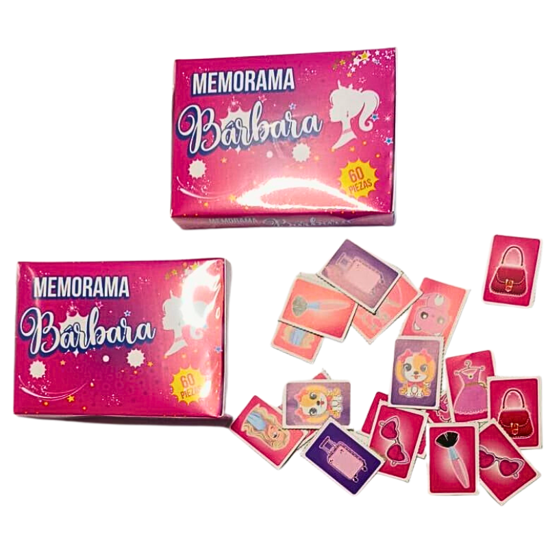 Juego Memorama Bárbara
