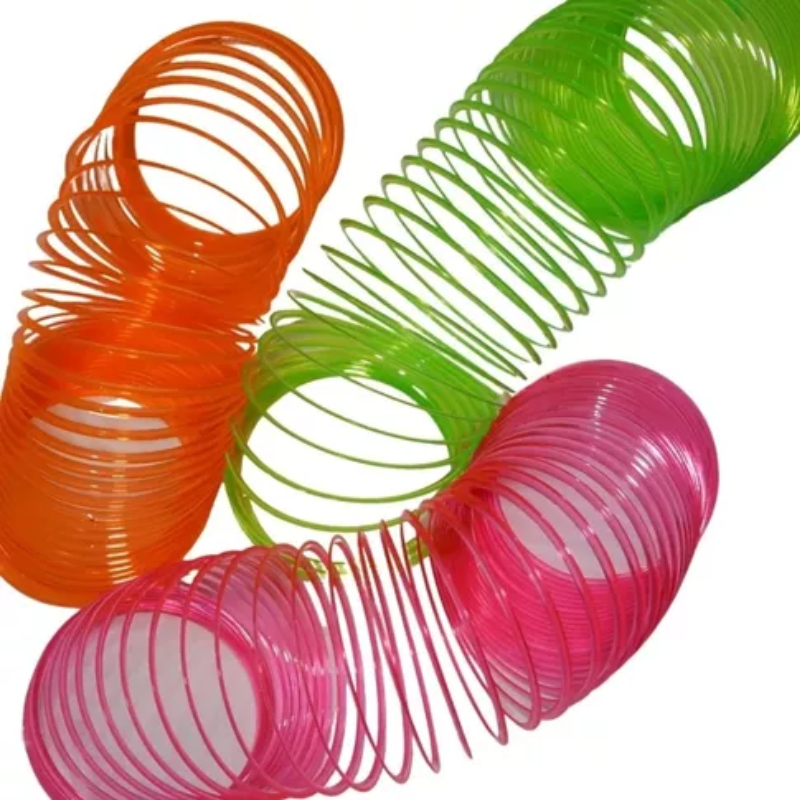 Juguete Resorte Gusano Plastico Slinky