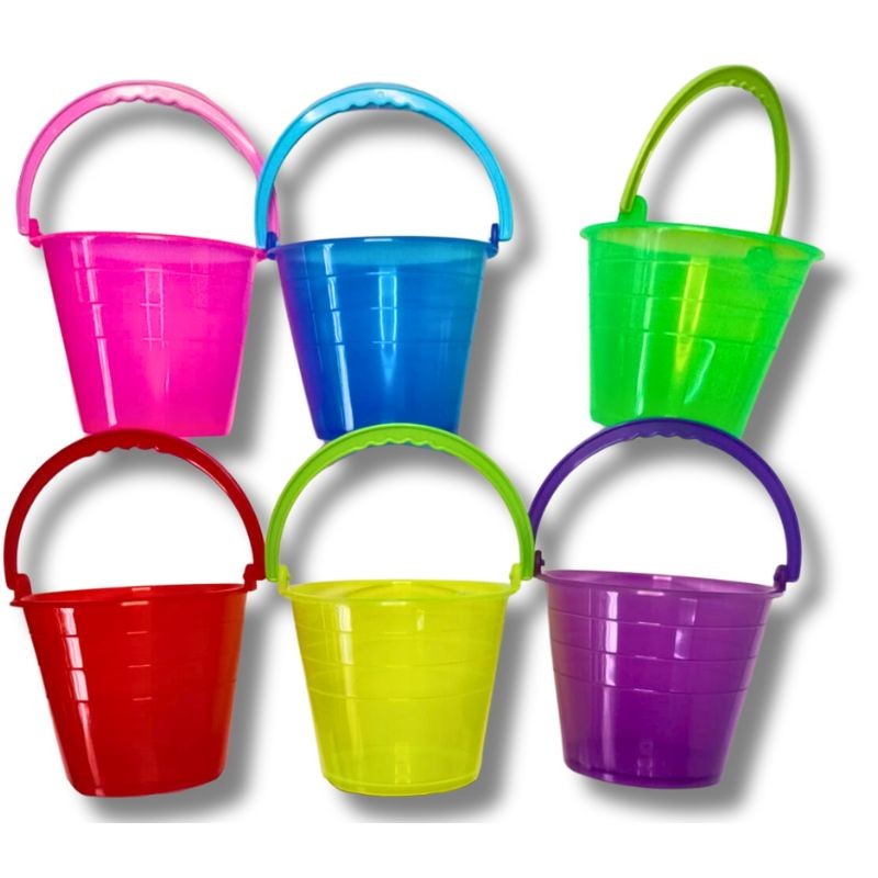 cubeta de colores infantil