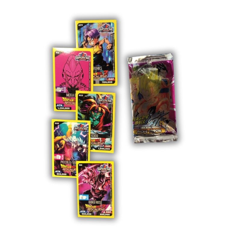 tarjeta panini dragon ball edicion especial