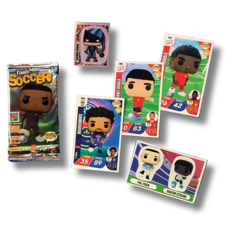 tarjeta panini Funko Soccer