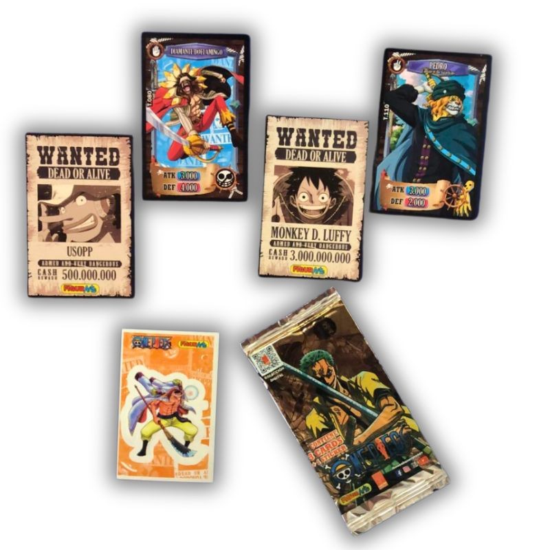 tarjeta panini One Piece