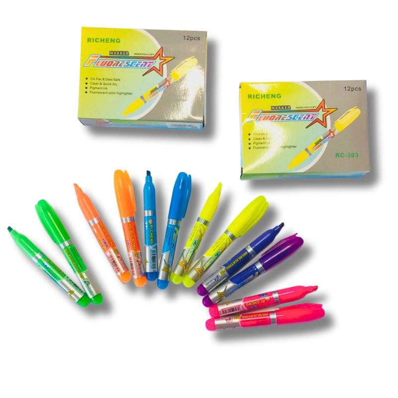 marca textos fosforescentes