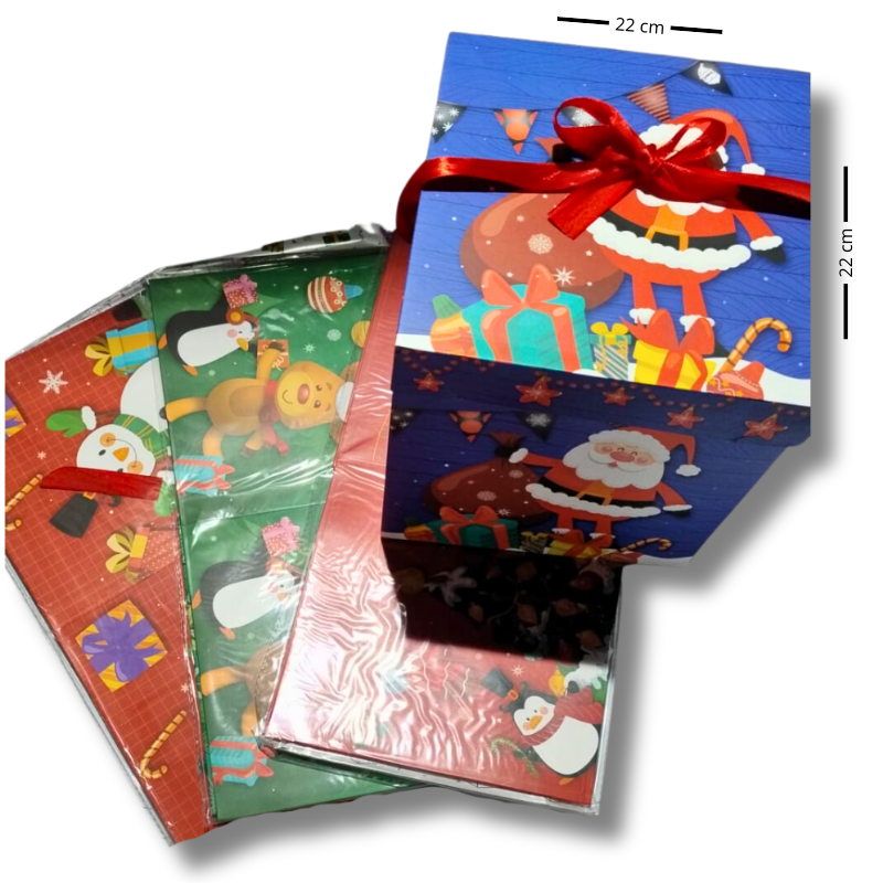 caja navideña de regalo