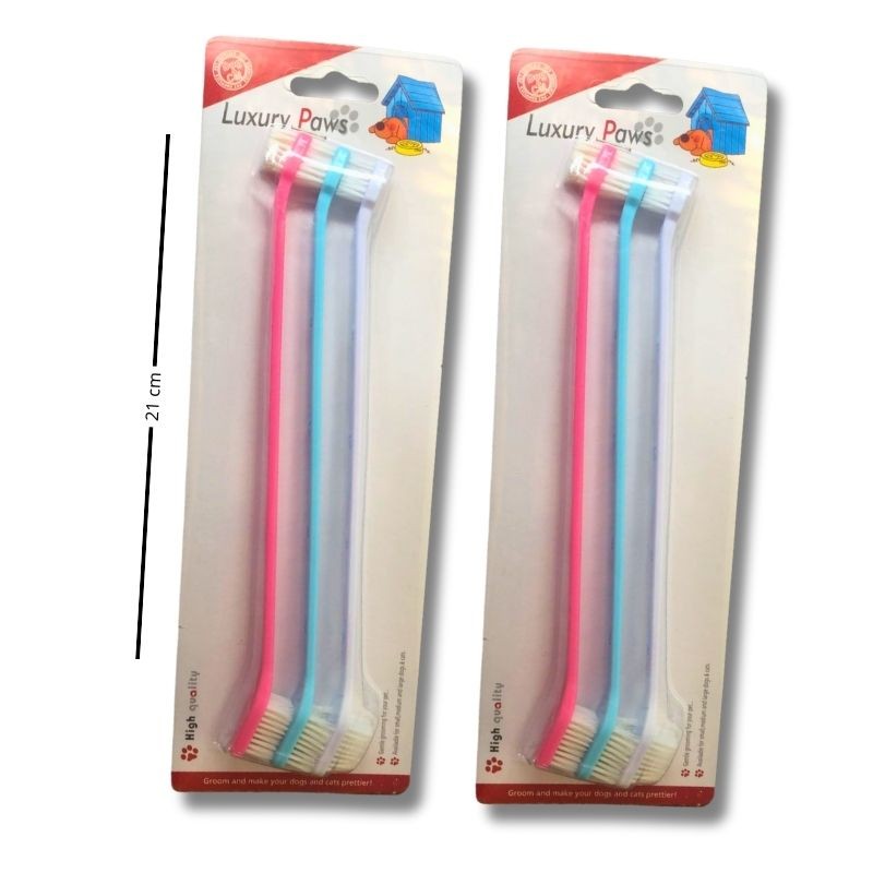 cepillo de dientes para mascotas