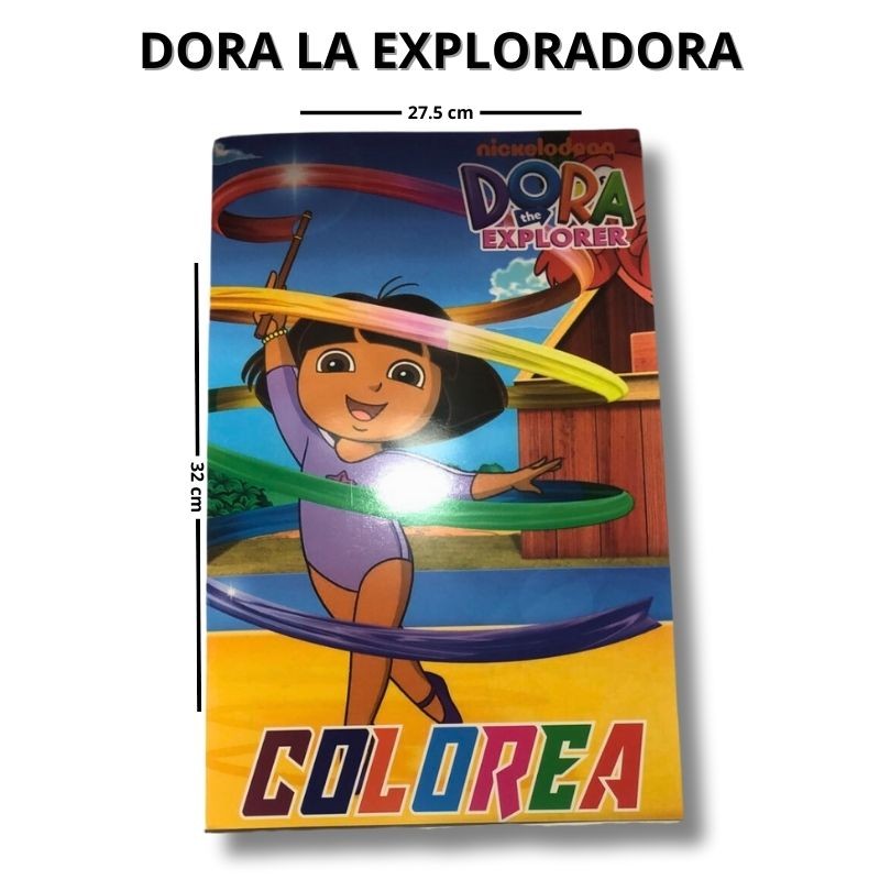 libro de colorear de dora la exploradora