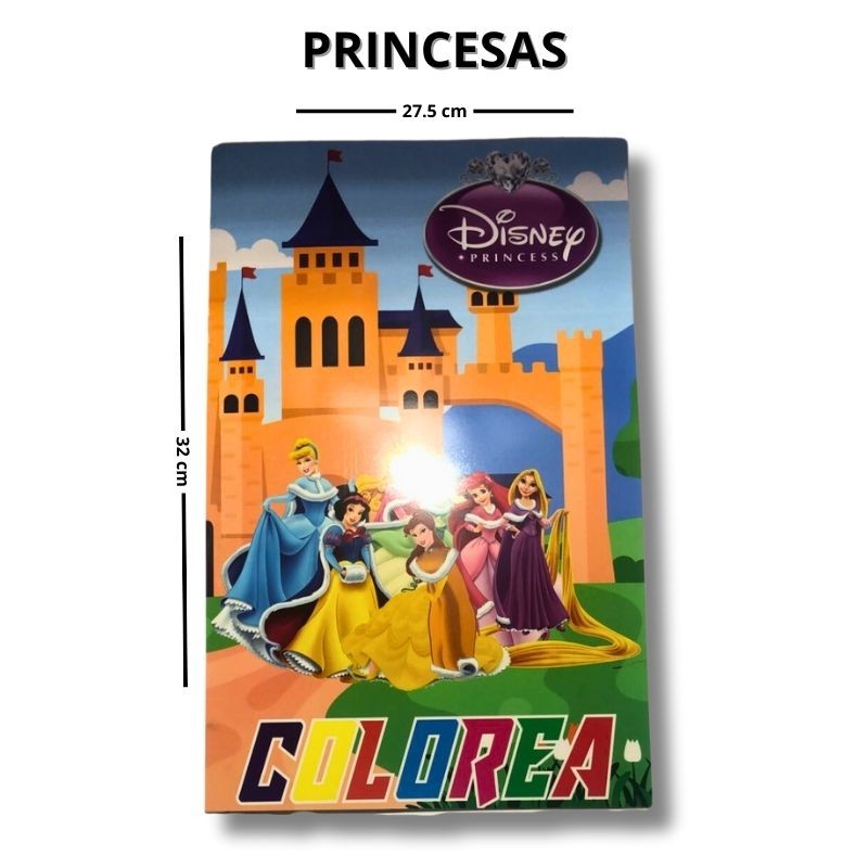 libro de colorear de princesas