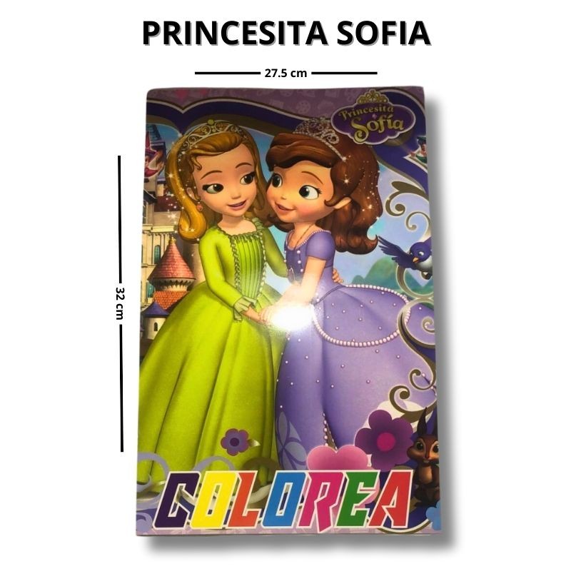 libro de colorear de princesa sofia