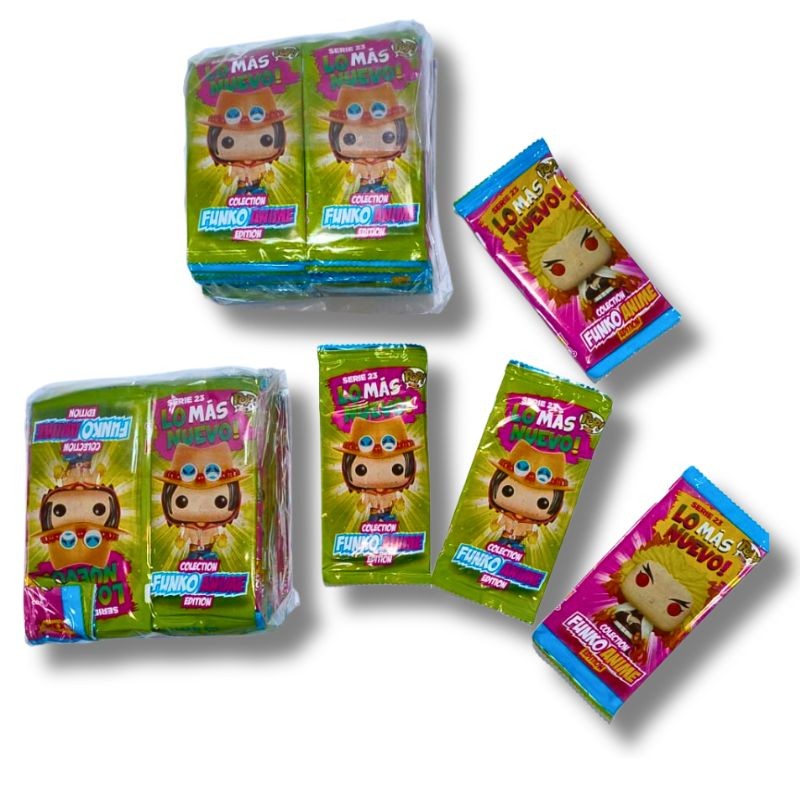 tarjeta panini funko anime
