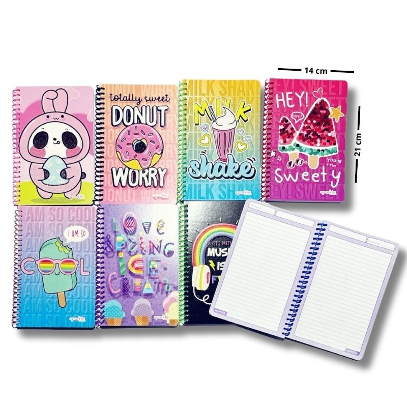 cuadernito engargolado