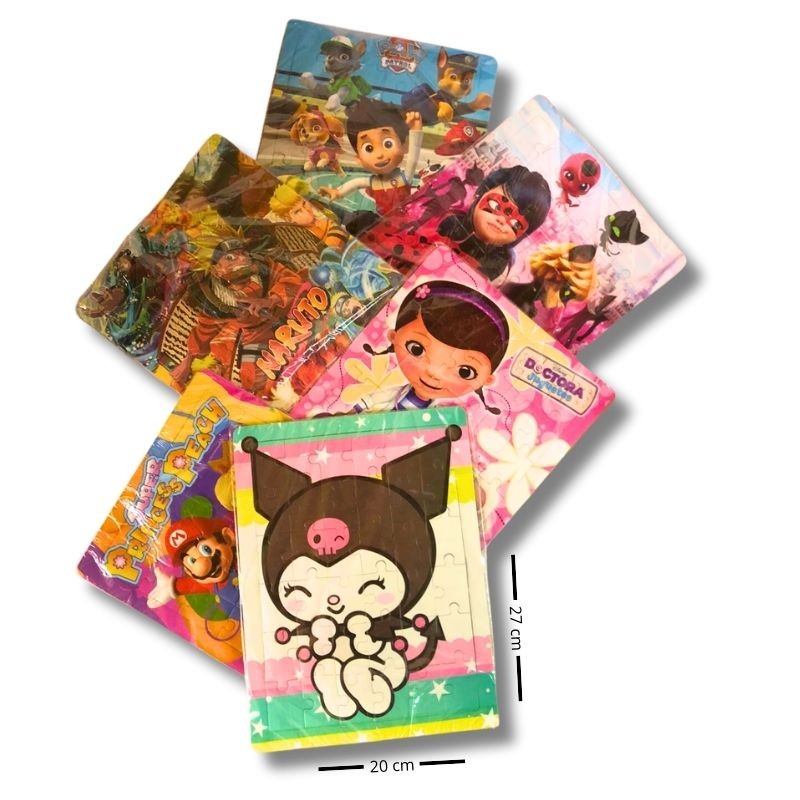 rompecabezas de cartón