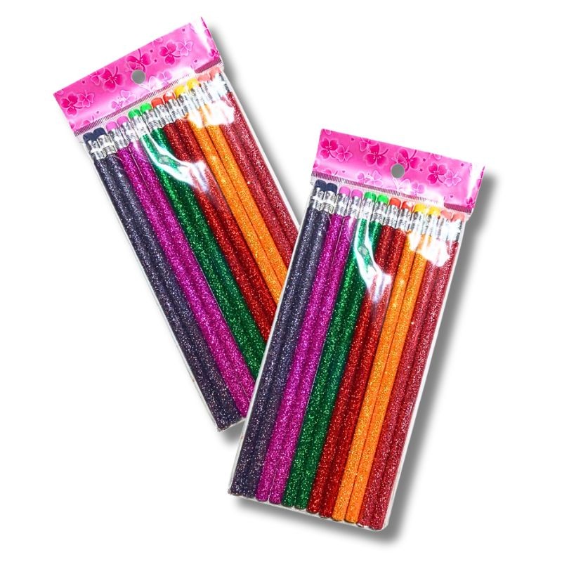 Set de Lápices Diamantina (12 Unidades)