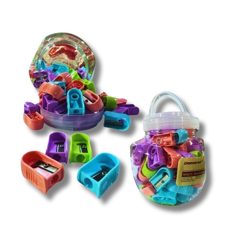 Práctico Sacapuntas Mediano en Tonos Pastel