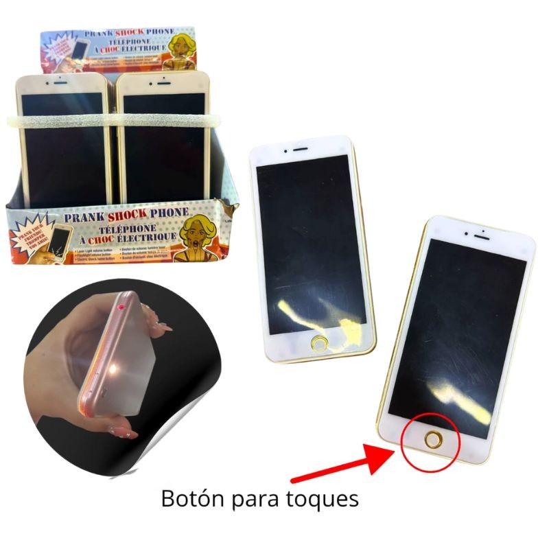 Caja 12 Pzs iPhone Lámpara y Toques
