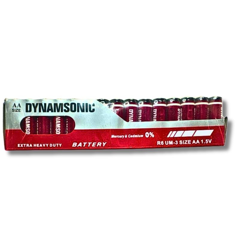 Set de Pilas Dynamsonic AA (15 Paquetes de 4)