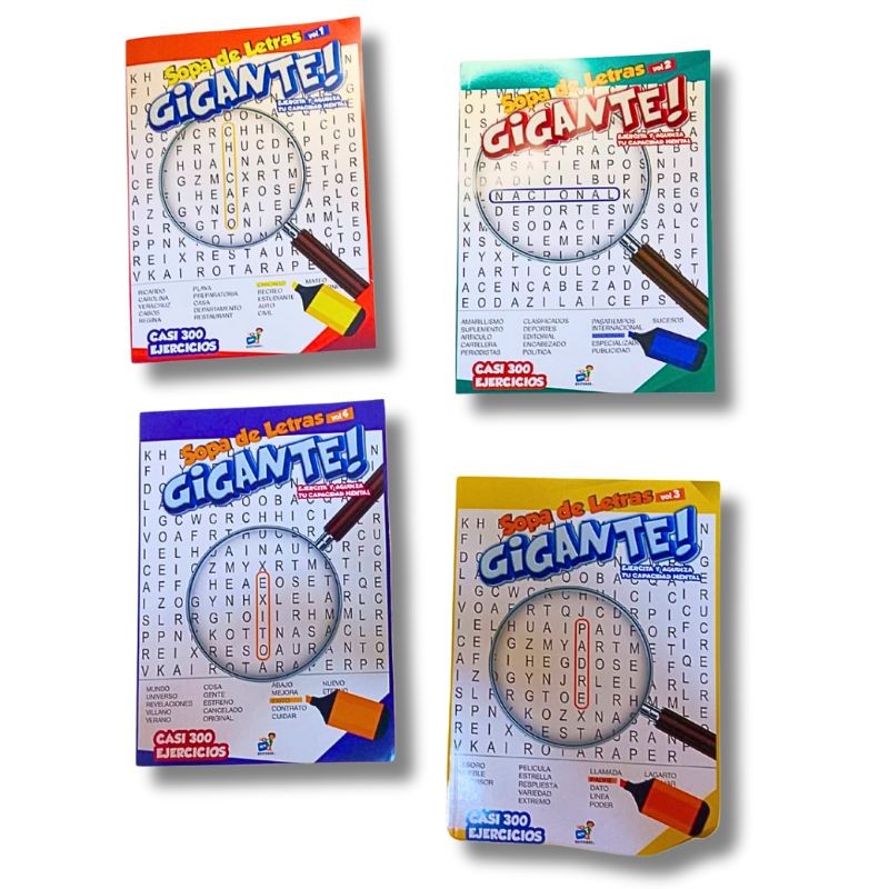 Sopa de Letras XXL – Desafíos y Pasatiempos