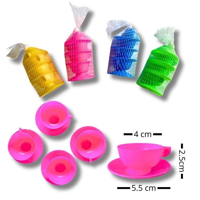 Tazita con Platitos – Ideal para Café y Postres