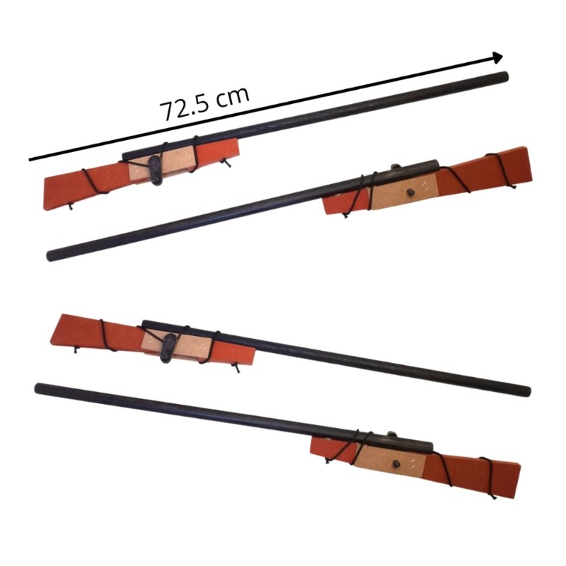 Rifle madera matraca