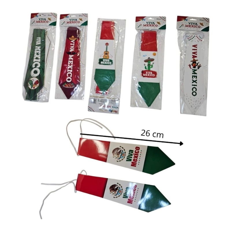 corbata mexicana carton