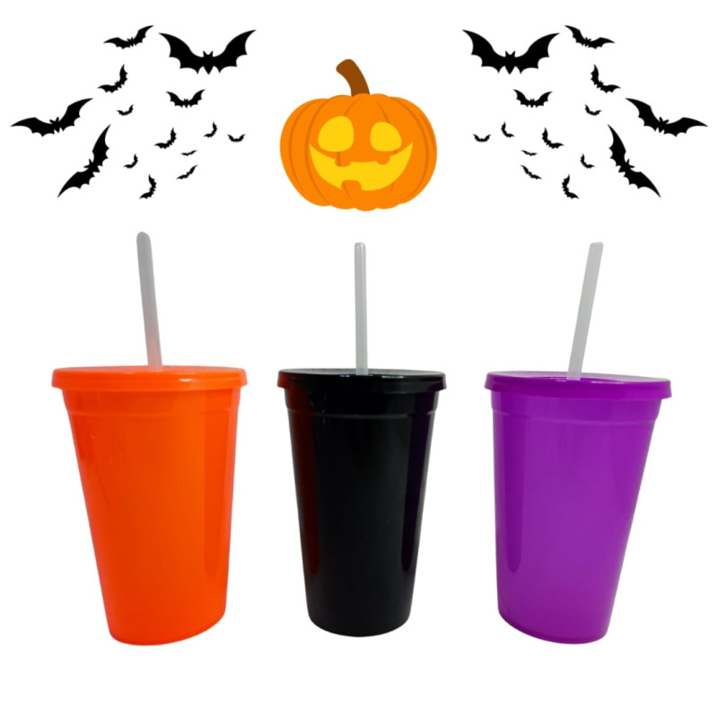 vaso fiesta halloween