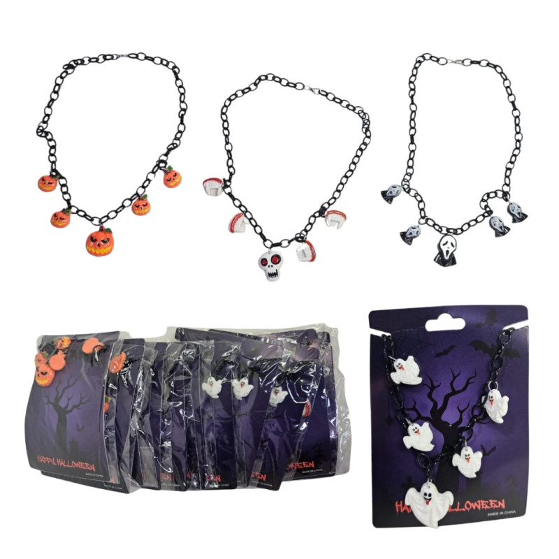 Collar diseño halloween