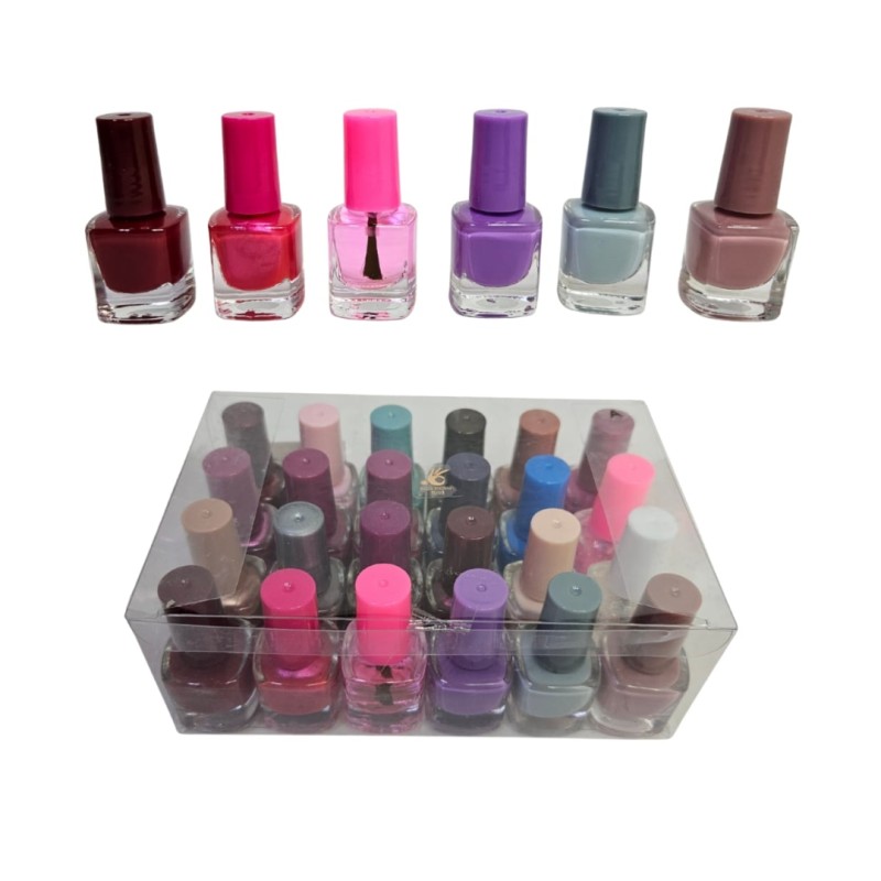 Set de 24 Esmaltes Mini para Manicura