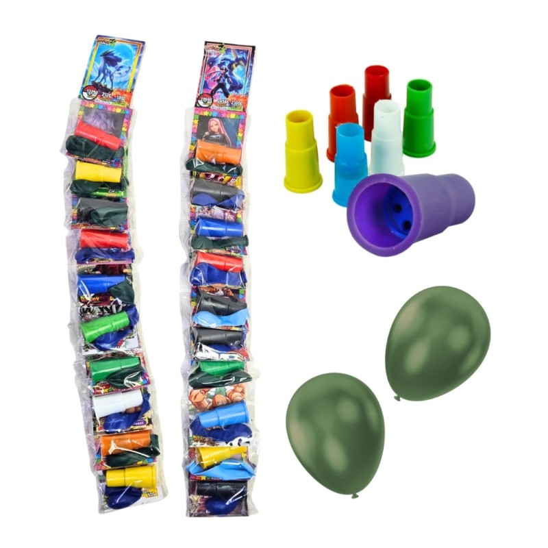 Silbato turbina con globo