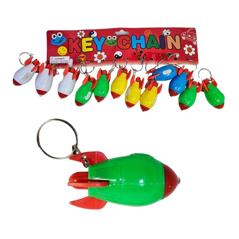 llavero nave colores