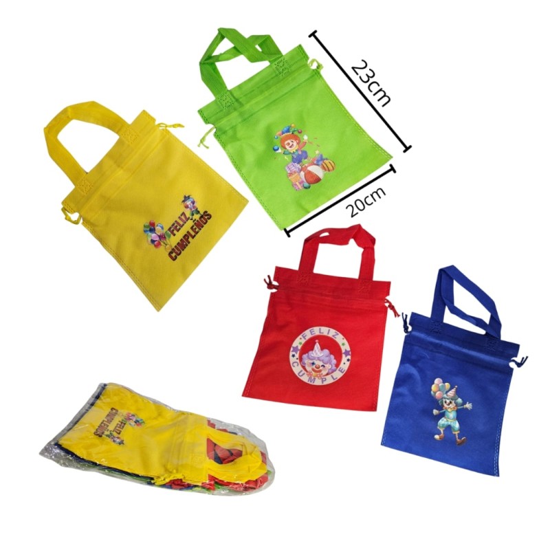 bolsa de cumpleaños ecologica