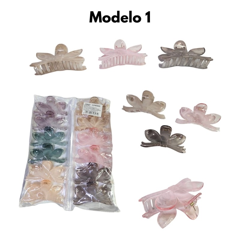 pinza de cabello colores