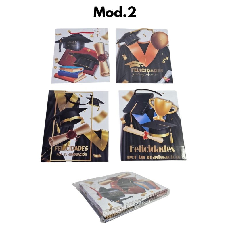 bolsa para regalo graduado