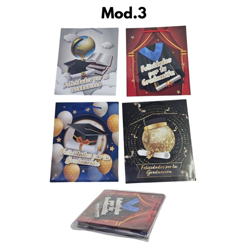 bolsa para regalo graduado