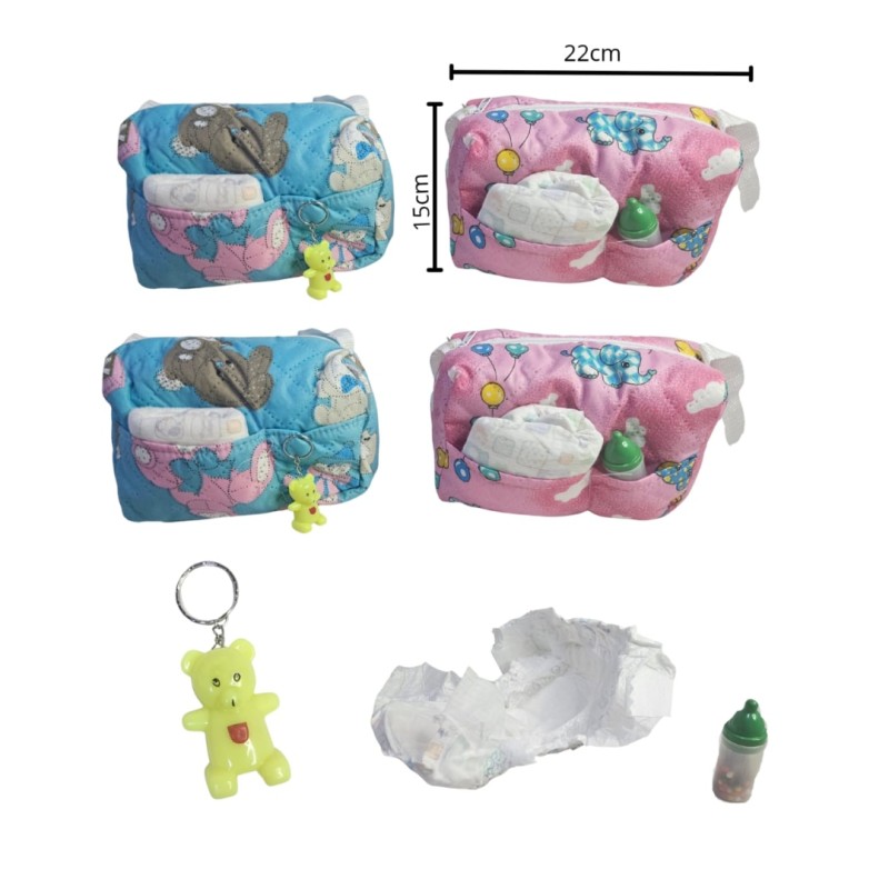 bolsa pañalera colores