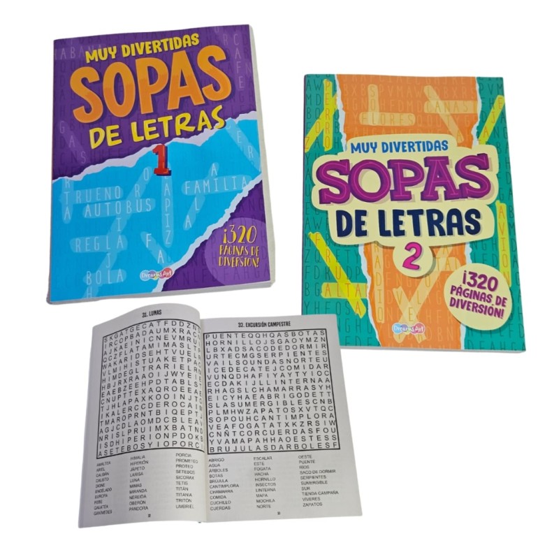 sopas de letras grueso