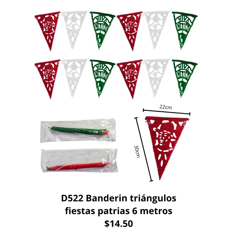 banderin triangulos