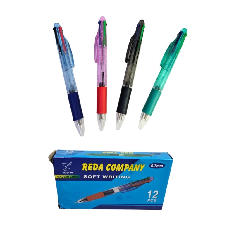 plumas 4 tintas