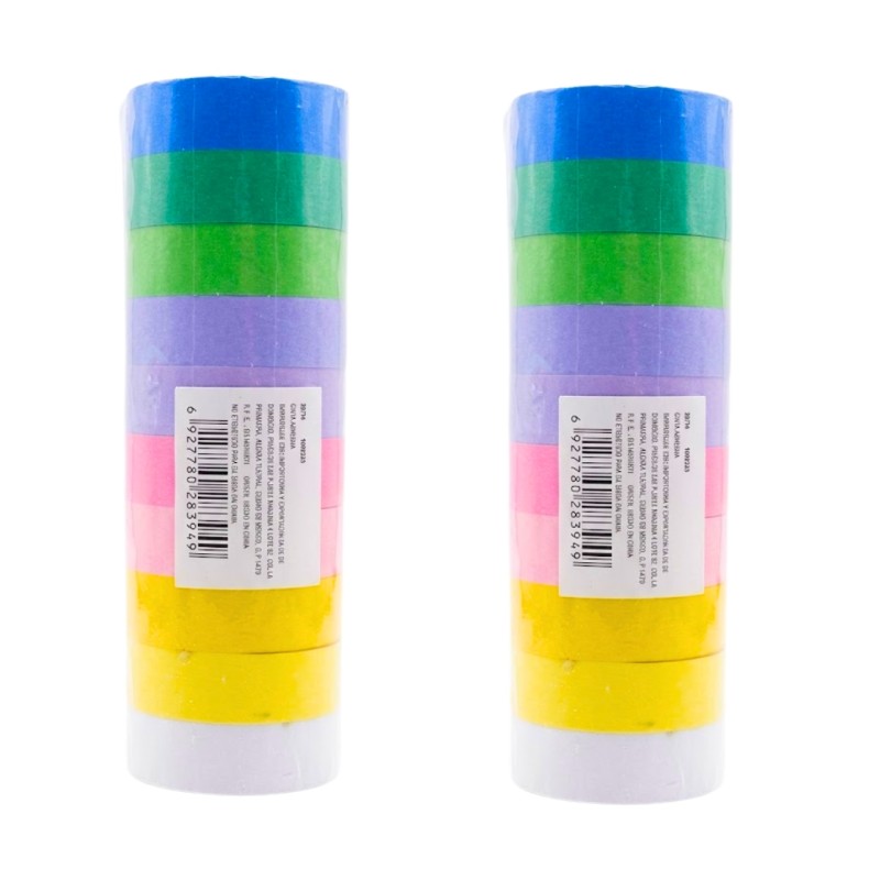 cinta de colores papel
