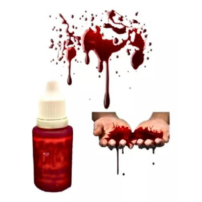 Botecito sangre falsa
