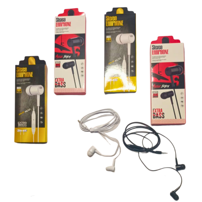 Audífono manos libres D21 blanco y negro