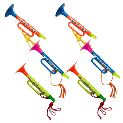 corneta de plástico infantil