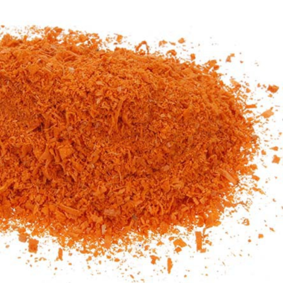 aserrin teñido de naranja