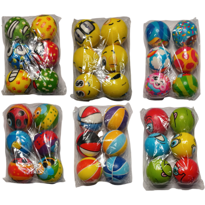 pelota antiestrés con  diseños