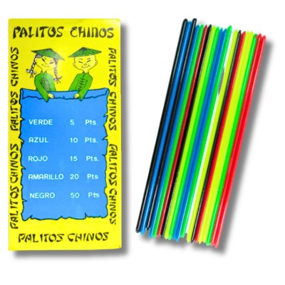palillos chinos de plástico