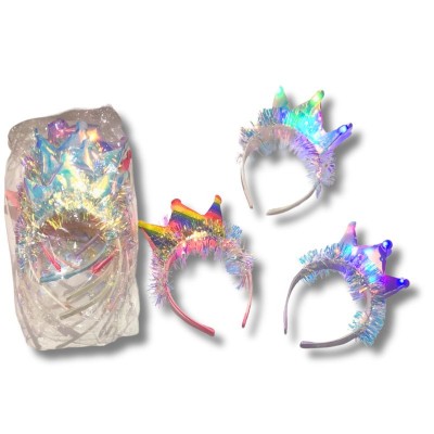 tiara infantil tornasol