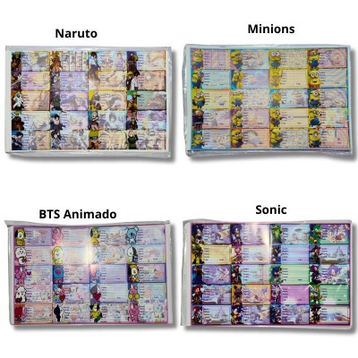 calcamonias para cuadernos