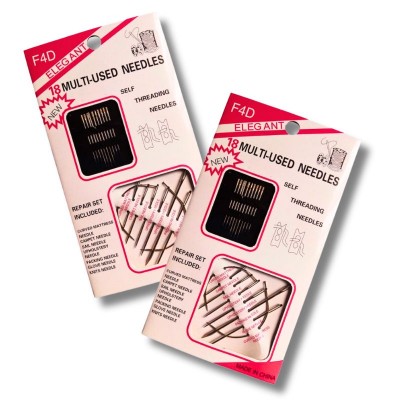Agujas Multiusos en Set de 18 Piezas