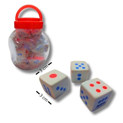 Borrador en Forma de Dado (36 Piezas)